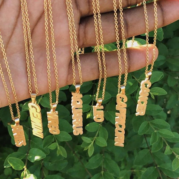 Twelve Constellations Necklace