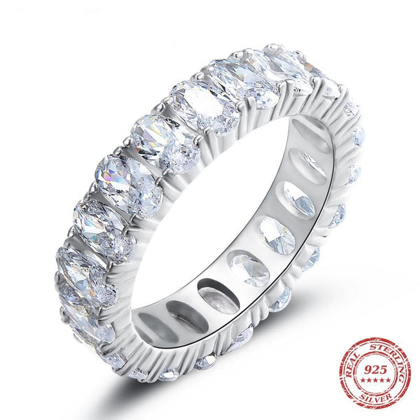 Oval Cut Eternity Ring