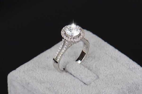 Double Banded Solstice Sterling Silver Ring