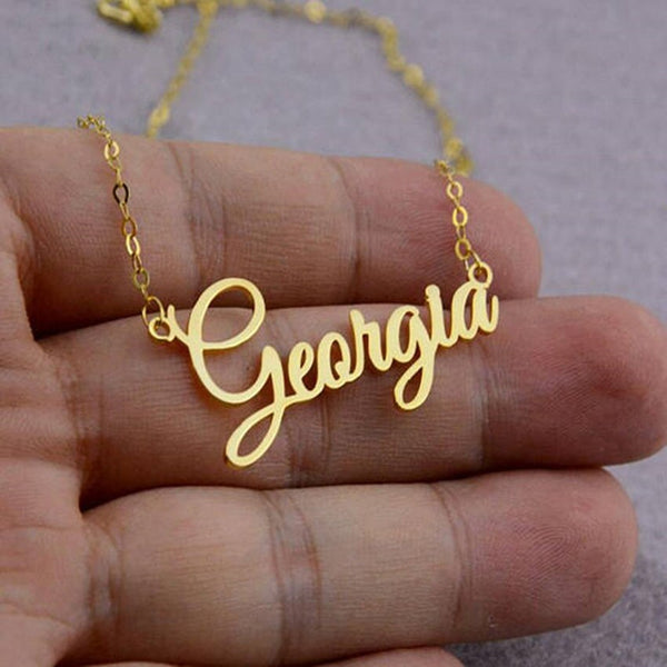Eevee's Personalised English Necklace