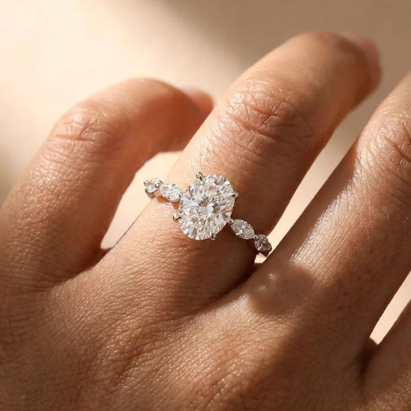 Oval Cut Ring