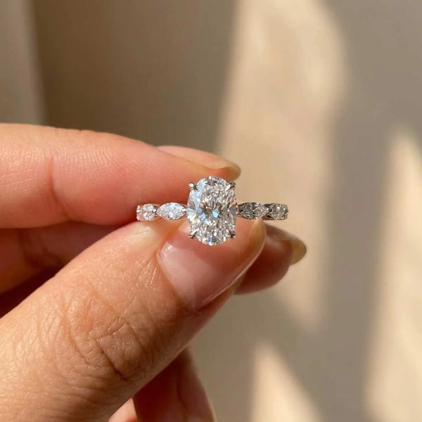 Oval Cut Ring