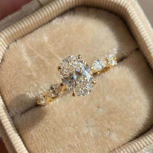 Oval Cut Ring