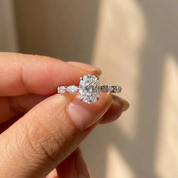 Oval Cut Ring