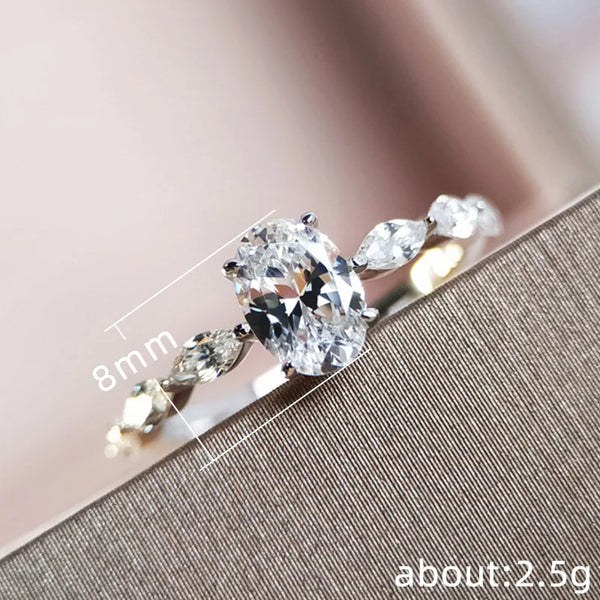 Oval Cut Ring
