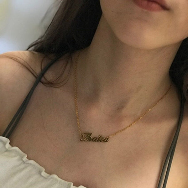 Eevee's Personalised English Necklace